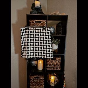 Y2K Inspired, vinyl mini skirt